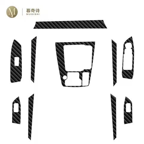 PET 5D carbon fibre Film For Mazda CX-8 2021-2023 Car interior Center console Anti scratch resist fi