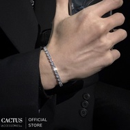 Vòng tay / Lắc tay Tennis đính đá zircon lấp lánh thép không gỉ - Cactus Accessoriesss