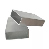 1'' X 2''  25MM X 50MM ALUMINIUM SQUARE HOLLOW ALUMINIUM SQUARE TUBE PIPE HOLLOW EMPAT SEGI PAIP EMPAT SEGI ALU  长方通