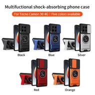 Armor Case For Tecno Camon 30 5G Case Shockproof Slide Lens Protector Phone Cover For Tecno CL7, CL7