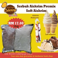 Serbuk Premix Aiskrim 1kg - Soft ice cream, aiskrim malaysia, scope ice cream. mudah, senang, sedap 
