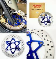 (267MM) YAMAHA Y15ZR Y125ZR DISC PLATE FLOATING / DISK PLATE DEPAN / FRONT DISC BRAKE PLATE / FLOATI