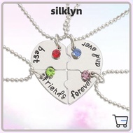 SILKLYN 4 Bff Friend Love Necklace Nice Gift Necklace