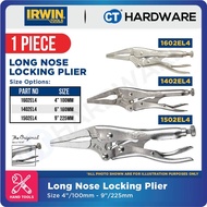 Irwin 1602EL4 1402EL4 1502EL4 Long Nose Locking Plier Size 4"/100mm 6"/150mm 9"/225mm