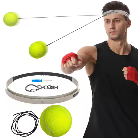 Boxing Training React Ball Punching Speed Equipment Boxing Training Ball With Headband For Living Ro