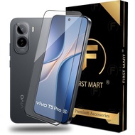 LAYAR Full Screen TEMPERED GLASS Protector Vivo T5/vivo T5 Pro Anti Static Full Cover Screen Protect