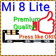 NEW ORI On Off Power Volume Buttons Switch Flex Ribbon for XIAOMl Mi 8 Mi8 Lite / M1808D2TG (ORIGINA