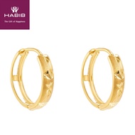 HABIB Oro Italia 916 Yellow Gold Earring GE7078