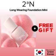 【4 Colors】 2aN Long Wearing Foundation Mini - Shipping from Korea