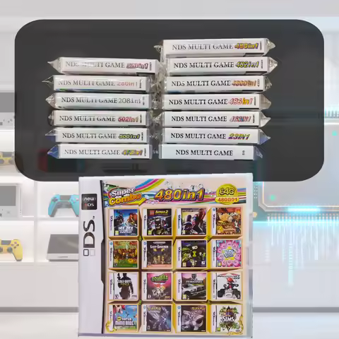 USA NDS Video Game Card Multi Games 4300 in1 Compilation DS NDS 3DS 3DS NDSL Game Cartridge Card Han
