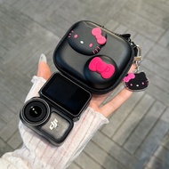 Black Red KT Cat Suitable for DJ nano Storage Bag with Lanyard Can Carry Crossbody Outdoor Sports Ca