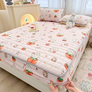 JJT [Miễn Phí Vận Chuyển] Ga trải giường vải vỏ bọc nệm bao gồm tất cả ga trải giường vải cotton đậu