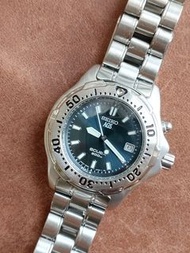 Seiko AGS 人體動能潛水錶(Japan, 新換充電池，Boy Size  36mm）