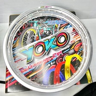 วงล้อ /YOKO PRO 1.20-1.40 ขอบ 17 สีเงิน (ราคาต่อคู่)