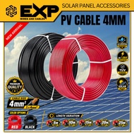 PV Solar Cable 4mm2 SIMPLEX | PV1-F H1Z2Z2-K | DC 1.8kV Solar Panel Cable | Red / Black