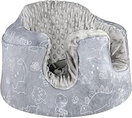 DILIMI Minky Seat Cover Compatible with Bumbo Seat, Removable Ultra Soft Comfortable Warm Seat Slipc
