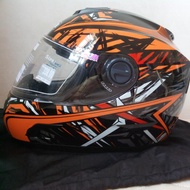 [Visor Only] GRAYFOSH Helmet Full Face Visor G2002 Tinted Visor Cermin Topi Cover Penuh Hitam