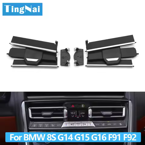 Car Middle Left Right Air Vent Outlet Grille Slide Clip Repair Kit For BMW 8 Series M8 G14 G15 G16 F