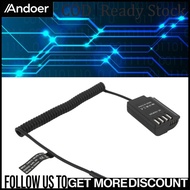 Andoer DMW DCC17 DC Coupler Type C DMW BLK22 Dummy Battery Power Adapter for S5 GH5M2 GH6 Digital Ca