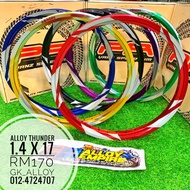 RIM ALLOY THUNDER 17 x 1.4 SEPASANG 🇹🇭🇹🇭