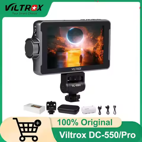 VILTROX DC-550 DC-550 Pro Portable Monitor 5.5" 1920x1080 4K Profissional Monitors HDMI Touch Screen