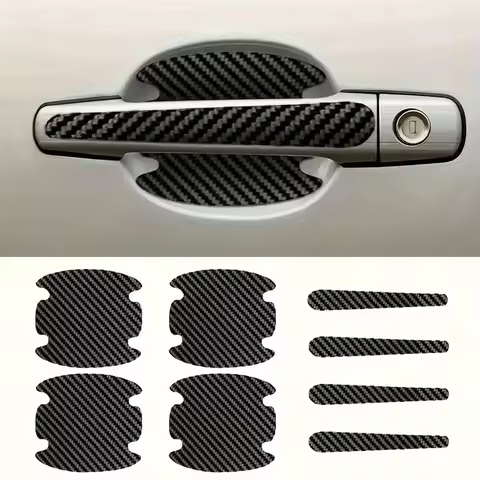 8PCS Anti-scratch Sticker Car Door Bowl Clear Door Bowl Handle Protection Sticker Paint Surface Film