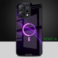HP Glossy Glass Softcase for Oppo Reno 14 New 2025 - Casing Oppo Reno 14 - K11hp