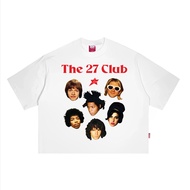 27Club Black and White T-Shirt for Men and Women UnisexWanita