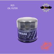 YAMAHA R25 OIL FILTER 100% ORIGINAL R25 OIL CLEANER 1WD-E3440-10