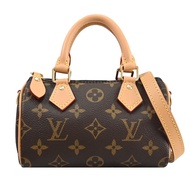 Louis Vuitton LV M81085 Nano Speedy 經典迷你款波士頓包