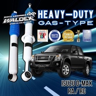 WALDEX Gas Heavy Duty Shock Absorber Dmax Tfs77 Ra Rc 4x4 Front Rear set