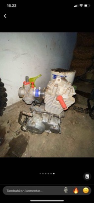 Mesin KLX 150 full spek (STNK)blok 70 mm