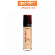 Loreal Paris Infaillible 32H Freshwear Transfer-proof foundation 125 NATURAL BEIGE 30ML