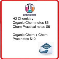 H2 Chemistry Organic Chem Notes