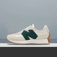 New Balance 327：簡約、百搭、耐穿、透氣的通勤和跑步鞋——男女通用款——灰綠色 MS327HR1