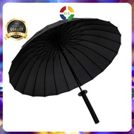 Unique Japanese Umbrella Samurai Katana Black Shape