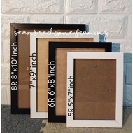 Wall Decor Picture Frame 4R| 5R| 6R| 7x9| 8R| 8x8| with Matting and without Matting