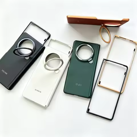 Original Leather Phone Case For Honor Magic V3 FCP-N49 Shockproof Back Cover Bumper HONOR MagicV3 5G