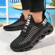 New Men's Running Shoes Casual Lace Up Comfortable Breathable Sneakers 2025 Lightweight Wear-resista