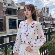 Korea Cherry Sweet Blouse