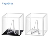 [Shamjina] Guitar Pick Display Box, Pick Case with Holder, Display Container 1.97x1.97x1.97 Inch, Pi