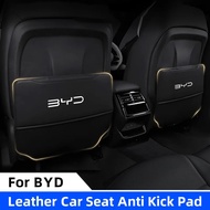 Car Seat Anti Kick Pad For Byd Dolphin Seal Atto3 F3 E5 G3 G5 L3 F6 Song Auto Seat Back Protector Pa
