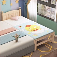 Childrens Bed With Guardrail Splicing Large Bed Wide Edge Bed Solid Wood Cot Baby Boy Single Bed Gir