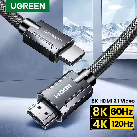 UGREEN 8K HDMI-Compatible Cable for Xiaomi TV Box PS5 Ultra High Speed Certified 8K@60Hz Cable 48Gbp