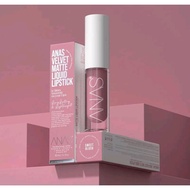 (NEW 2026)LIPMATTE VELVET ANAS | MATTE LIQUID LIPSTICK (FULL-MATTE)SYANTIK GILOSS