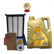KIA CARNIVAL 16y - 19y DIESEL , SORENTO UM 2.2 DIESEL  AIR FILTER+ OIL FILTER+ KOYOMA 5W40 FULLY SYN