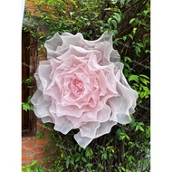 Giant Flower {Huge Size} [Giant pink chiffon flower head as pictured]