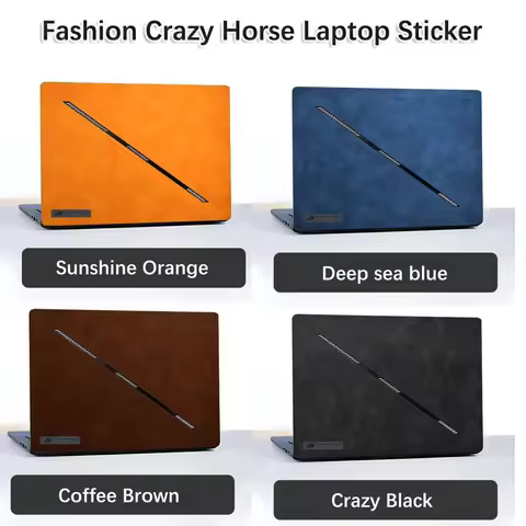 Crazy Horse Skin Sticker for ASUS ROG Zephyrus G14 2024 GA403 GA403U GA403UU GA403UV 14"/G16 2024 GU