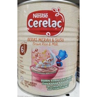 Nestle Cerelac Beras Merah & Susu/Brown Rice & Milk 350g