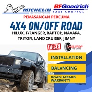[4X4] Michelin LTX Trail / BF Goodrich KO2 All Terrain Tayar Tyre 265/60R18 Hilux Ford Ranger Triton